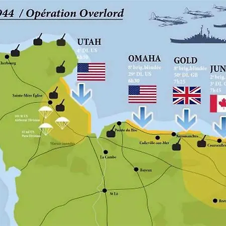 Dom wakacyjny A Theme D-day - Situe A 15mn D'omaha - Animaux Ok - Terrain Clos - Aucuns Voisins - Wifi (adults Only)