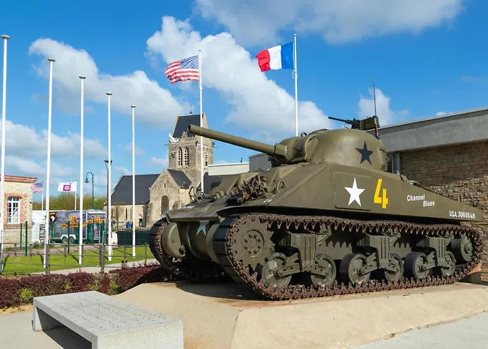 A Theme D-day - Situe A 15mn D'omaha - Animaux Ok - Terrain Clos - Aucuns Voisins - Wifi (adults Only) Prázdninový dům *