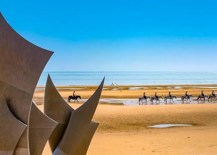 A Theme D-day - Situe A 15mn D'omaha - Animaux Ok - Terrain Clos - Aucuns Voisins - Wifi (adults Only) Prázdninový dům *